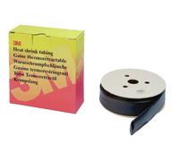3M HSR Gaine thermorétractable à paroi mince en rouleau, noir, 25,4/12,7 mm, 3,5 m x5 morceau