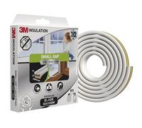 3M Joint d’isolation mousse premium, 6 m, blanc, pour petits interstices jusqu’à 3 mm - joint adhésif fenêtres et portes, haute résistance, résistant UV, performance durable