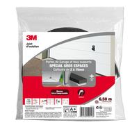 3M – Joint mousse porte de garage – pour grands espaces 2 à 15 mm – 6,5 m – gris