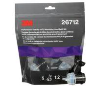 3M – Kit de recharge de buses de pulvérisation HVLP par gravité 26712 Bleue 1.2 5 par Pack