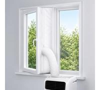 3M Kit Fenetre pour Climatiseur Mobile avec Fermeture Éclair, Joint Fenetre Résistant à l’Eau pour Fenêtre à Battant, Lucarne et Porte-Fenêtre, Montage Rapide sans Perçage