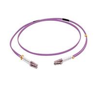 3m LC/LC OM4 LSZH Fibre Patch - Purple - Cordon de raccordement - LC multi-mode (M) pour LC multi-mode (M) - 3 m - fibre optique - duplex - 50 / 125