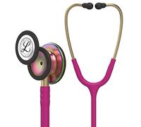 Stéthoscope Littmann Classic III. stéthoscope de surveillance double pavillon - Édition Rainbow Framboise