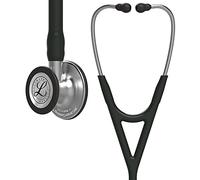 3M Littmann Stéthoscope de diagnostic Cardiology IV, pavillon standard, tubulure noire, 69 cm, 6152
