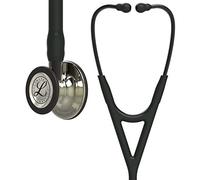3M Littmann Stéthoscope de Diagnostic Cardiology IV, Tubulure Noire, Édition Champagne, 69 cm, 6179