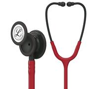 3M Littmann Stéthoscope de surveillance Classic III, tubulure bordeaux, Black Edition, 69 cm, 5868