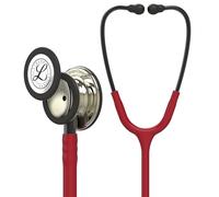 3M Littmann Stéthoscope de Surveillance Classic III, Tubulure Bordeaux, Édition Champagne, 69 cm, 5864