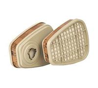 3M Lot de 2 Cartouches filtrantes Actives A2 6055