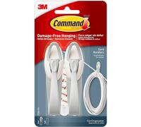 3M Lot de 2 supports pour câbles Command pouvant supporter un poids de 1 kg (Import Allemagne)