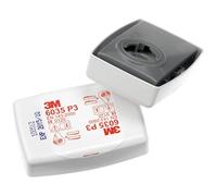 3M Lot de 20 filtres à particules P3R 6035.