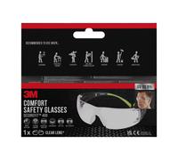 3M Lunettes de sécurité SecureFit 400 transparentes SF400C