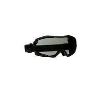 3M Lunettes-masque de sécurité 3M GoggleGear 6000, joint noir, revêtement antibuée/antirayure Scotchgard (K&N), optique gris, GG6002SGAF-BLK-EU
