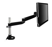 3M MA140MB Noir - Supports d'écrans plats pour bureau (13,61 kg, Réglage de la hauteur, Noir)
