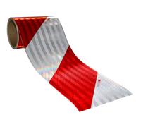 3M marquage d'avertissement pour véhicules R TPESC B 823i, rouge/blanc, 1rouleau indiquant la gauche 141mmx9m, 1rouleau indiquant la droite 141mmx9m boîte combinée x1 morceau