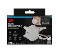3M Masque de soudure spécial avec valve Pack Peinture FFP2