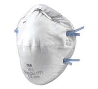 3M 8810 Masque de protection respiratoire FFP2, jusqu'à 10 fois la valeur limite x20 morceau