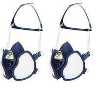 3M Masque protection pour produits chimiques 4279+, ABEKP3, 1 masque (Lot de 2)