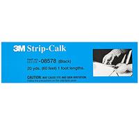 3M - Mastic de vitrage et de calfeutrage Strip Calk, Noir, 30,5 cm