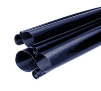 3M MDT-A Gaine thermorétractable à paroi moyenne avec adhésif, noir, 70/26 mm, 1 m x1 morceau