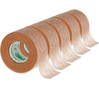 3M Micropore Pansement non-tissé hypoallergénique couleur peau pour peau & cils 2,5cm x 9,14m, 5 rouleaux