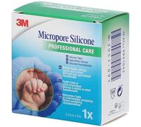 3M Micropore Silicone Sparadrap Chirurgical 2,5cm x 5m 2775-1FR Pansement(S) 1 pc(s)