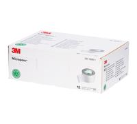 3M™ Micropore™ Sparadrap Chirurgical 2,5 cm x 9,1 m Pansement(S) 12 pc(s)
