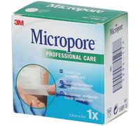 3M Micropore Sparadrap Chirurgical 2.5cm x 5m 1530/2B Pansement(S) 1 pc(s)