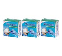 3M Micropore Sparadrap Chirurgical 2.5cm x 5m 1530/2B Pansement(S) 3x1 pc(s)