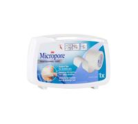 3M Micropore Sparadrap Microporeux Blanc 2 5cm x 5m