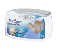 3m Micropore Sparadrap Microporeux Chair 25mm X 5m