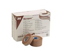 3M Micropore Tape 1/2" x 10 yd Tan Box: 24 by 3M