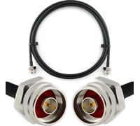 3m N mâle à N mâle tête hex/molette - HF-240 (équivalent LMR 240) câble d'extension d'antenne - pour WiFi RF antenne GSM LTE 4G 5G 6G routeur amplificateur de signal Lora Ham CB radio