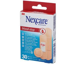 3M Nexcare™ Blood Stop Pansements hémostatiques Pansement(S) 30 pc(s)