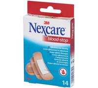 Nexcare 3M Bloodstop Assorted Différentes Tailles 14 Pièces (N1714as)