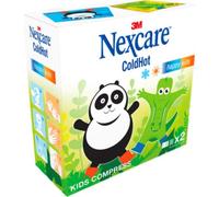 3M Nexcare Masque à coussins thermiques ColdHot HappyKids 11 x 12 cm 2 unités