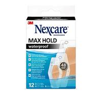 3M Nexcare Max Hold Waterproof 12 Pansements