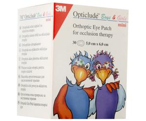 3M Opticlude Boys&Girls Mini Pansement Oculaire 30 Pièces (2537PE)
