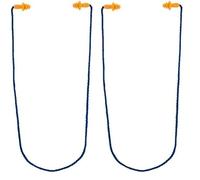 3M Paire de Bouchons d'Oreille Préformés avec Cordon (Lot de 2)