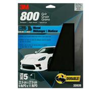 3m Papier De Verre Imperial Wetordry P800 228x279 Mm 5 Unités