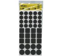 3M - Patin glisseur - Feutre polypropylène - Marron - Assortis - Lot de 120