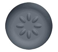 3M patins de protection classiques, gris, UU007823915