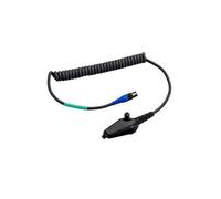 3M Peltor Câble FLX2 - 107-50 Câble FLX2 Peltor avec cordon torsadé pour talkie walkie avec jack 2.5mm