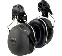 3M PELTOR casque antibruit, X5P3E fixation pour casque, noir, SNR = 36 dB avec adaptateur pour casque P3E (pour tous les casques 3M, sauf G2000) x1 morceau