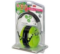 3M Peltor kid Casque anti-bruit H510, vert fluo / noir Noir G