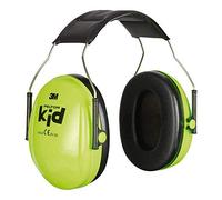 3M Peltor Kid - Casque antibruit idéal pour enfants sensibles aux bruits forts - Atténuation 27 dB - 1 x casque de protection auditive vert - Taille - S