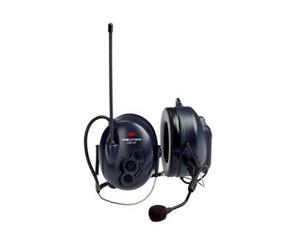 3M Peltor Litecom - tour de nuque Casque antibruit avec talkie-walkie PMR446 pour communiquer dans des environnements très bruyants.