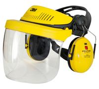 3M Peltor Visière de protection pour casque forestier G500 conforme à la norme EN166