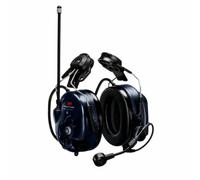 3M Peltor WS Litecom Plus Casque antibruit avec talkie-walkie PMR446 et Bluetooth, idéal pour la communication en milieu très bruyant.