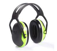 Casque antibruit Peltor X4A 3M - serre-tête - 33dB - vert - X4A