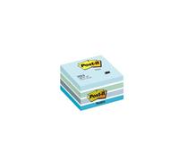 3M Post-it 2028-B Cube, nuances de bleu, 450 feuilles, 76 x 76 mm